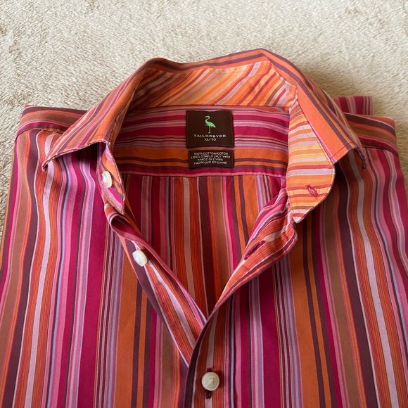Tailorbyrd Long Sleeve Button Down XL - Picture 2 of 6